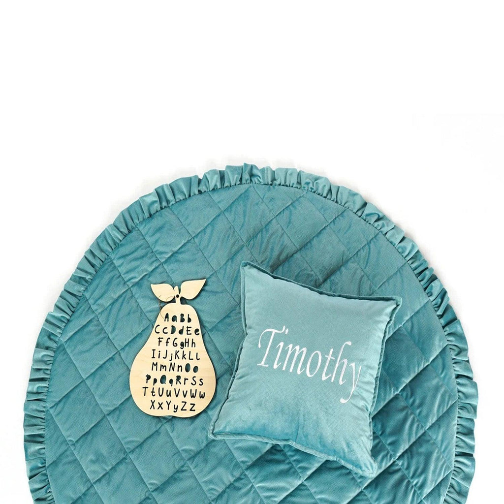 Quilted Baby Play Mat Baby Rug - The Linen House