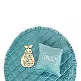 Quilted Baby Play Mat Baby Rug - The Linen House