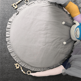 Baby Rug (Grey) - The Linen House