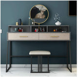 Dressing Table Set Light Chain Cosmetic Table Mirror Dressing Table - The Linen House