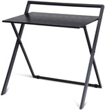 Folding Computer Desk, Foldable Desk for Small Space - The Linen House