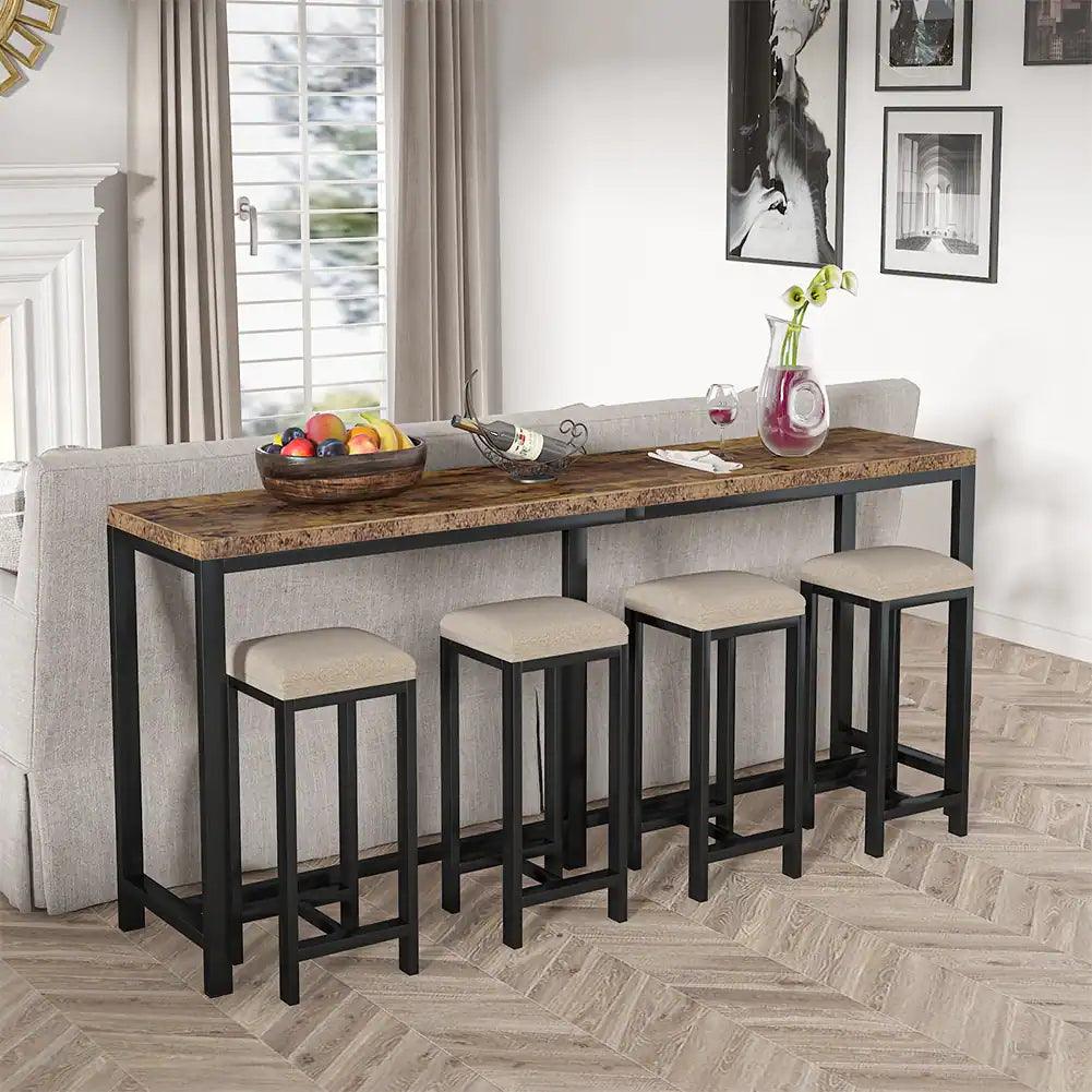 Extra Long Narrow Console Sofa Table - The Linen House