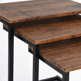 3 piece Stacking Nesting Coffee Table - The Linen House