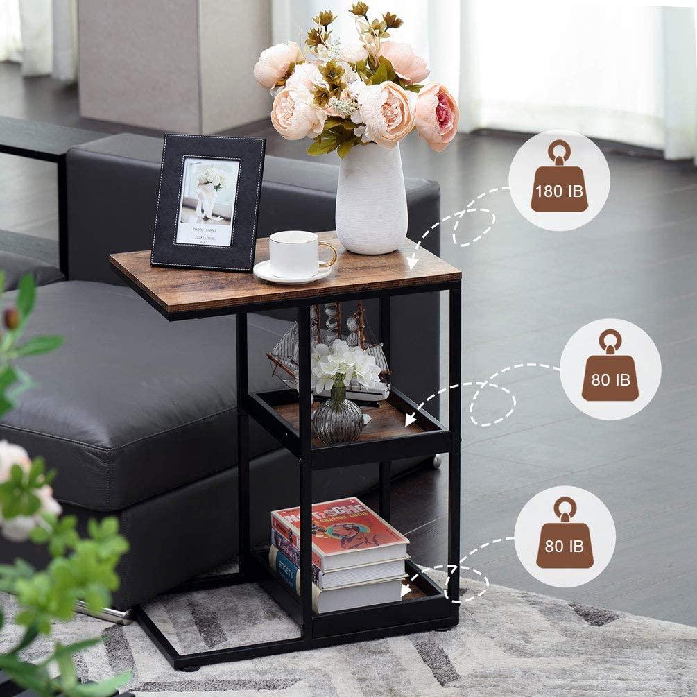 C-Shelf Accent Table