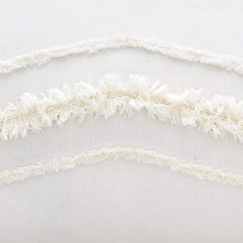 Ivory Tufted Duvet Cover Set - The Linen House