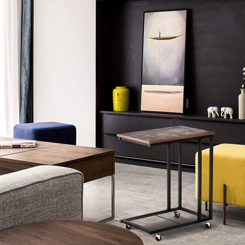 coffee table with wheels - The Linen House