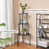 Black Nesting-Tables Living Room Coffee Table Sets of 3 - The Linen House