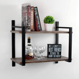 Weven Industrial Pipe Shelving Wall Mounted - The Linen House