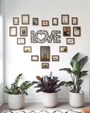 Love word Metal Wall Decor - The Linen House