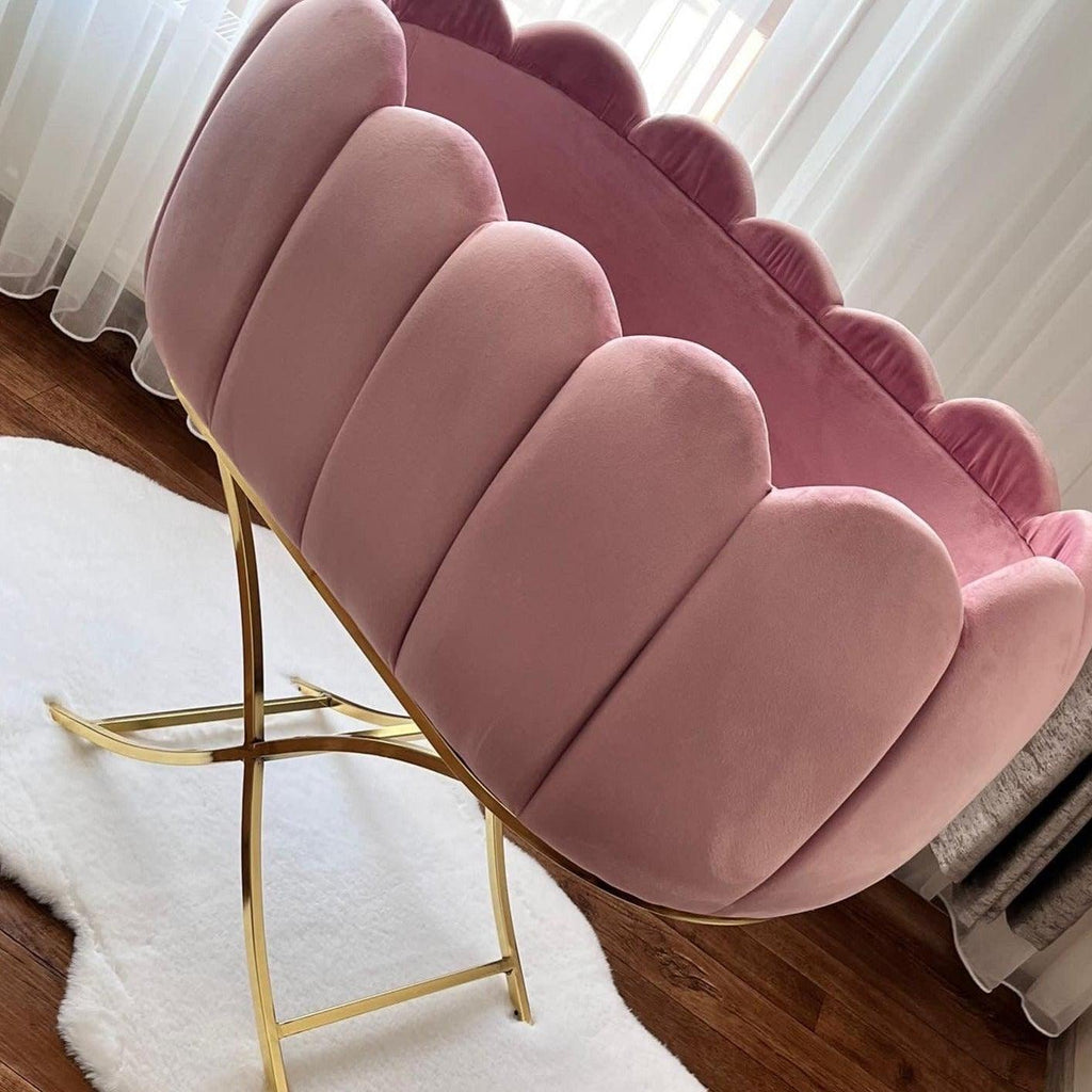 Velvet Tufted Bassinet - The Linen House