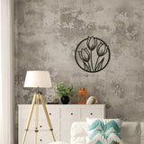 Tulip Metal Wall Decor - The Linen House