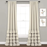 Ruffle Curtain - The Linen House