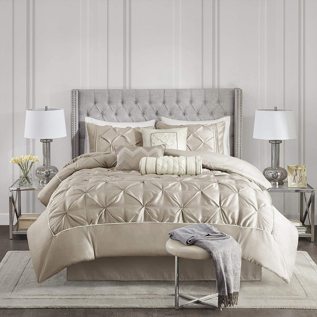 Luxury Pintuck Duvet Cover Set - The Linen House