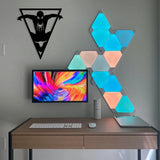 Triangle Spiderman Metal Wall Art – Modern Superhero Decor