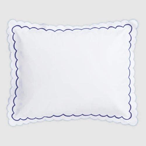 Scalloped Flange Duvet Set - The Linen House