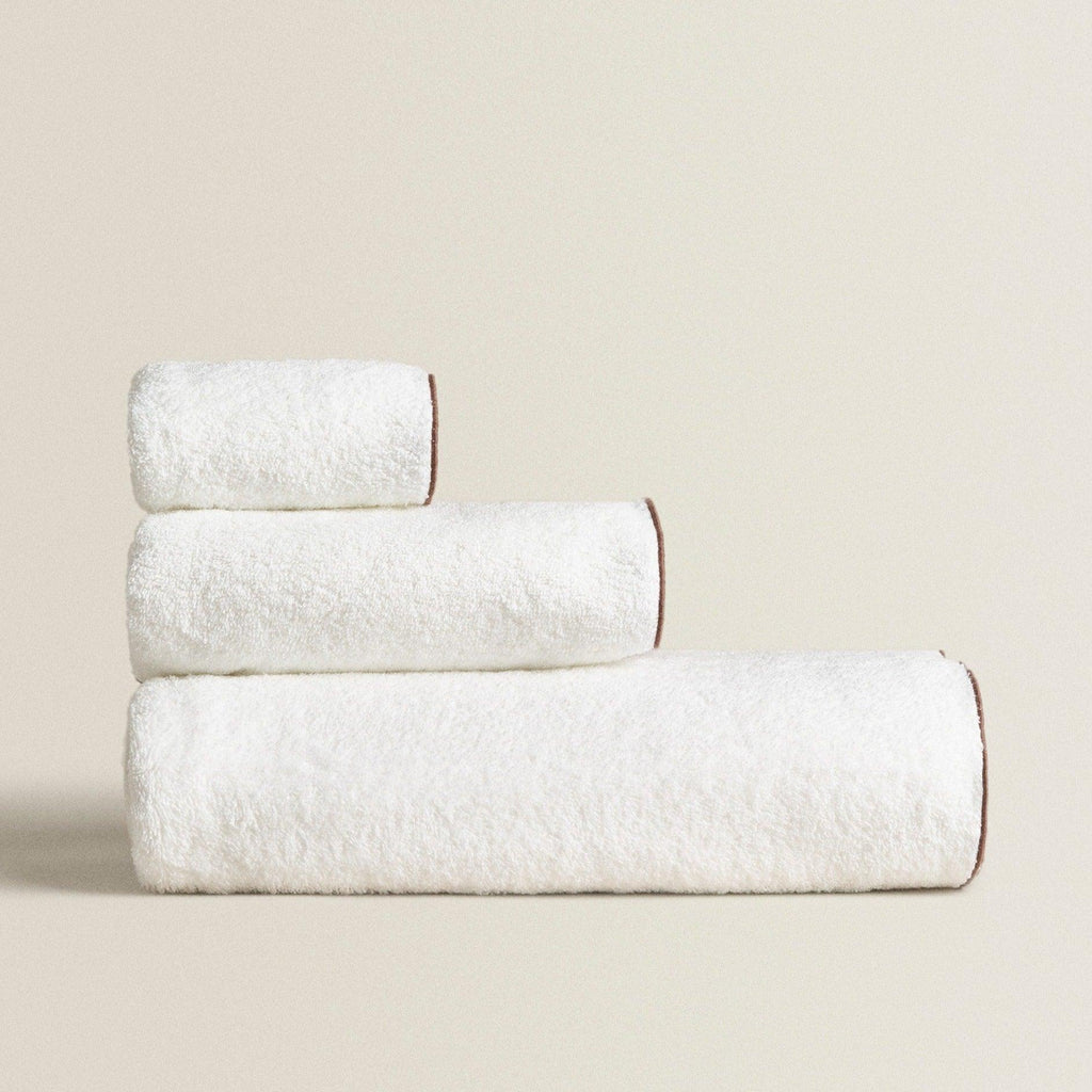 3 Piece Bath Towel set (Baratta stitch) - The Linen House