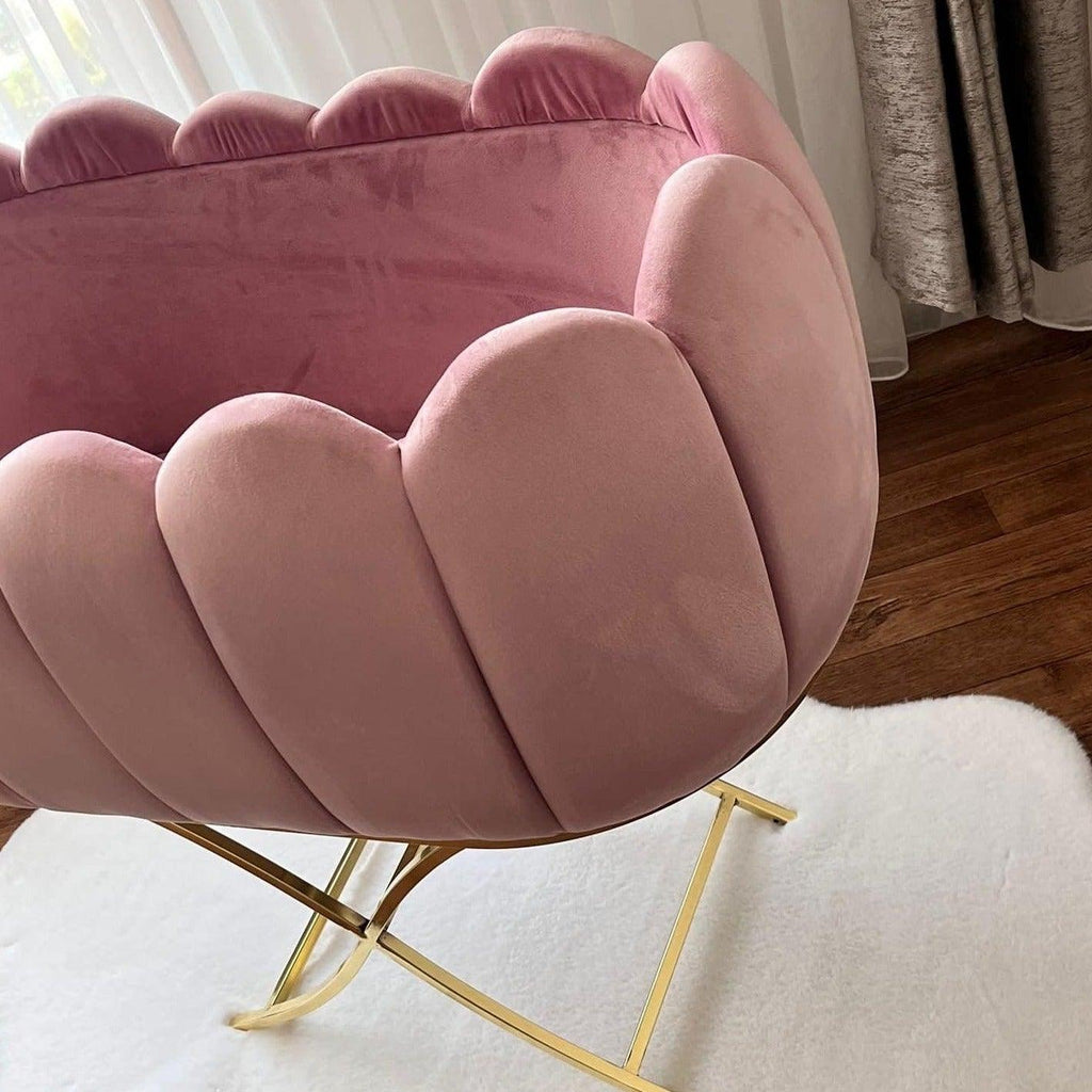Velvet Tufted Bassinet - The Linen House