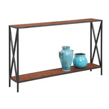 Cross Design Console Table - The Linen House