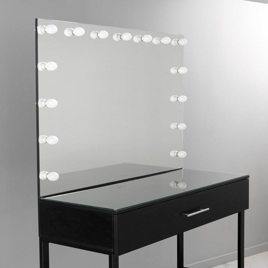 MAKE-UP TABLE FOR MAKE-UP ARTIST BLACK - The Linen House