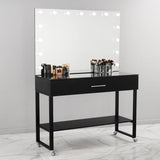 MAKE-UP TABLE FOR MAKE-UP ARTIST BLACK - The Linen House