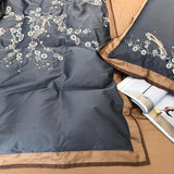 Myriad Embroidery Duvet Set - The Linen House
