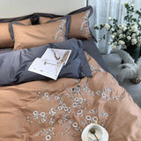Myriad Embroidery Duvet Set - The Linen House