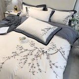 Myriad Embroidery Duvet Set - The Linen House