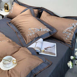 Myriad Embroidery Duvet Set - The Linen House