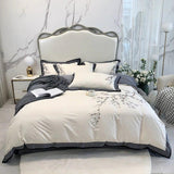 Myriad Embroidery Duvet Set - The Linen House