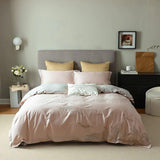 New Coral Adornment Embroidery Duvet Set – Elegant & Luxurious Bedding