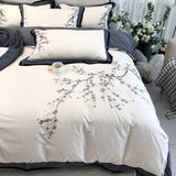 Myriad Embroidery Duvet Set - The Linen House
