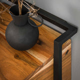 Bedside table with 1 open compartment Side Table - The Linen House