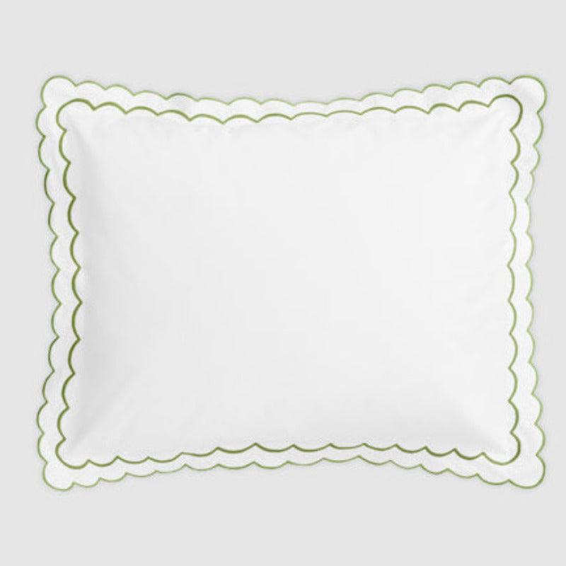 Scalloped Flange Duvet Set - The Linen House