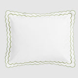 Scalloped Flange Duvet Set - The Linen House