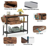 Kitchen Islands & Carts and Storage Utility Trolley Cart