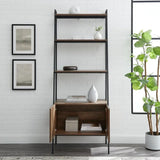 72'' H x 28'' W Ladder Bookshelf Decor Ideas - The Linen House