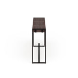 Modern Narrow Industrial Console Table - The Linen House