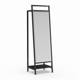 Multi-functional Mirror Stand with Hidden Coat and Shoe RacK - The Linen House
