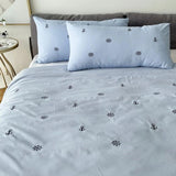 Anchor Embroidery Duvet Cover Set - The Linen House