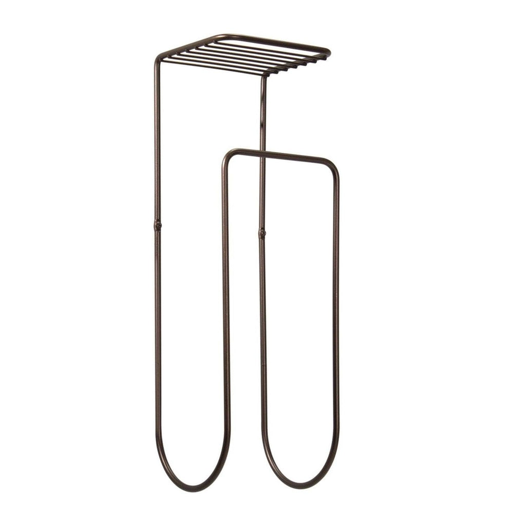 Metal Wall Mount Towel Rack Organizer with Storage Shelf - The Linen House