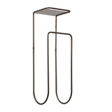 Metal Wall Mount Towel Rack Organizer with Storage Shelf - The Linen House