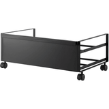 Low-Profile Hidden Storage Rolling Shoe Rack - The Linen House