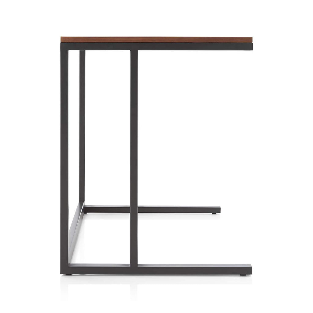 Pilsen Graphite Office Table - The Linen House