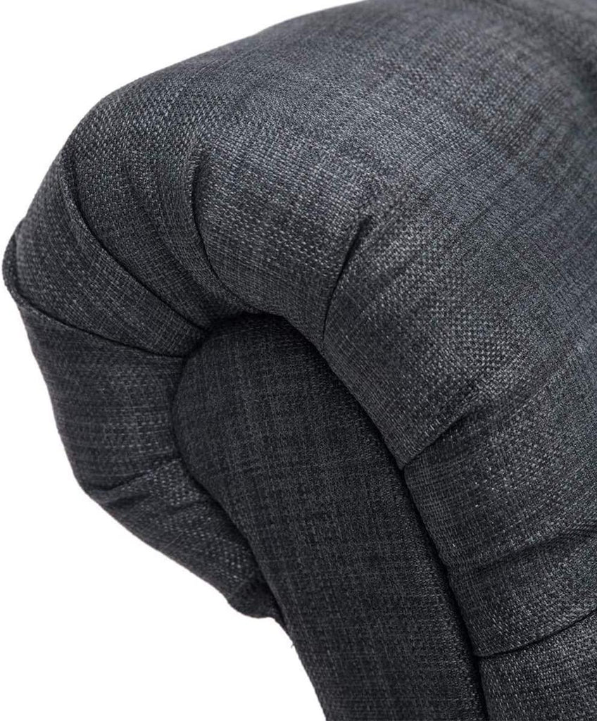 Set Of 2 Bedroom Armless Chairs Accent Lounge Chair - The Linen House