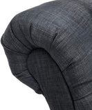 Set Of 2 Bedroom Armless Chairs Accent Lounge Chair - The Linen House