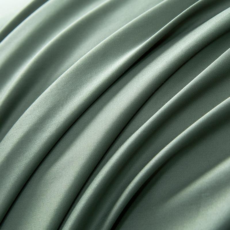 New Olive Green Luxury Royal Bedding Set - The Linen House