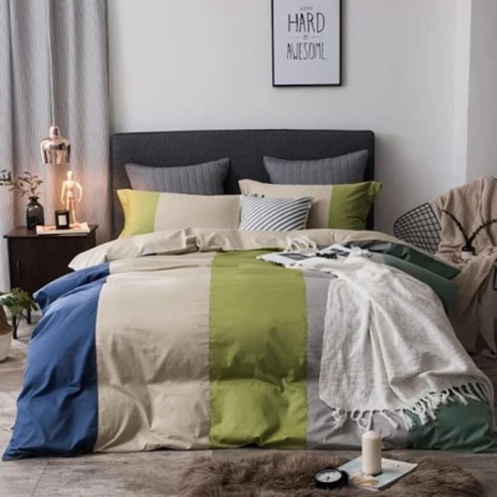 Mix Stylish Stripe Duvet Set - The Linen House