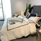 New Embroidered Luxury Baratta Tetra Stitch Duvet Set - The Linen House