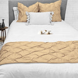 Bed Runner With Two Cushions - The Linen House