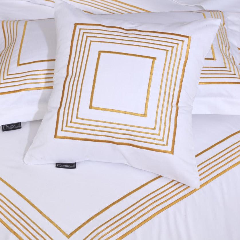 Luxury Baratta Duvet Golden - The Linen House